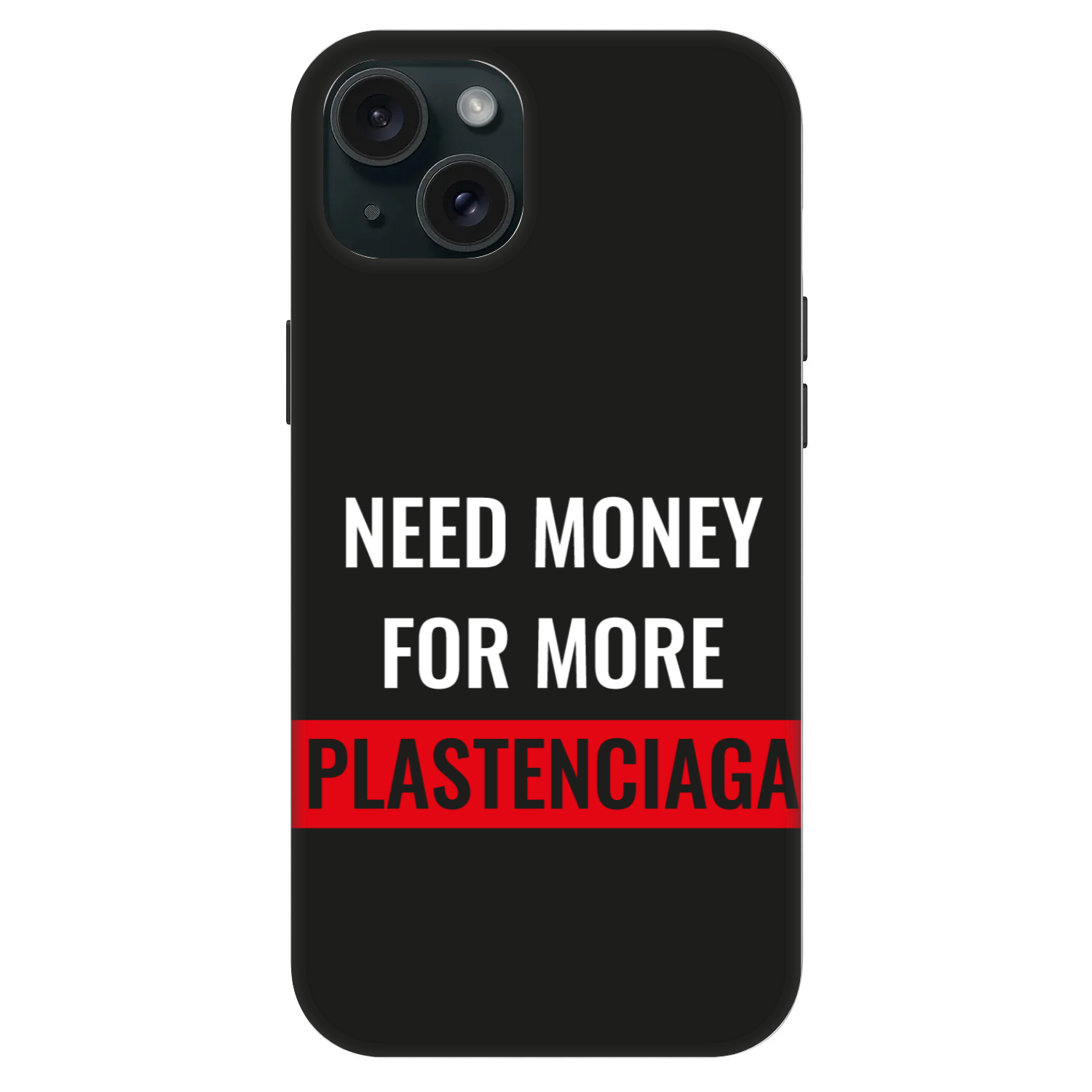 Picasee Fashion Case MagSafe na Apple iPhone 15 Plus - More PLASTENCIAGA