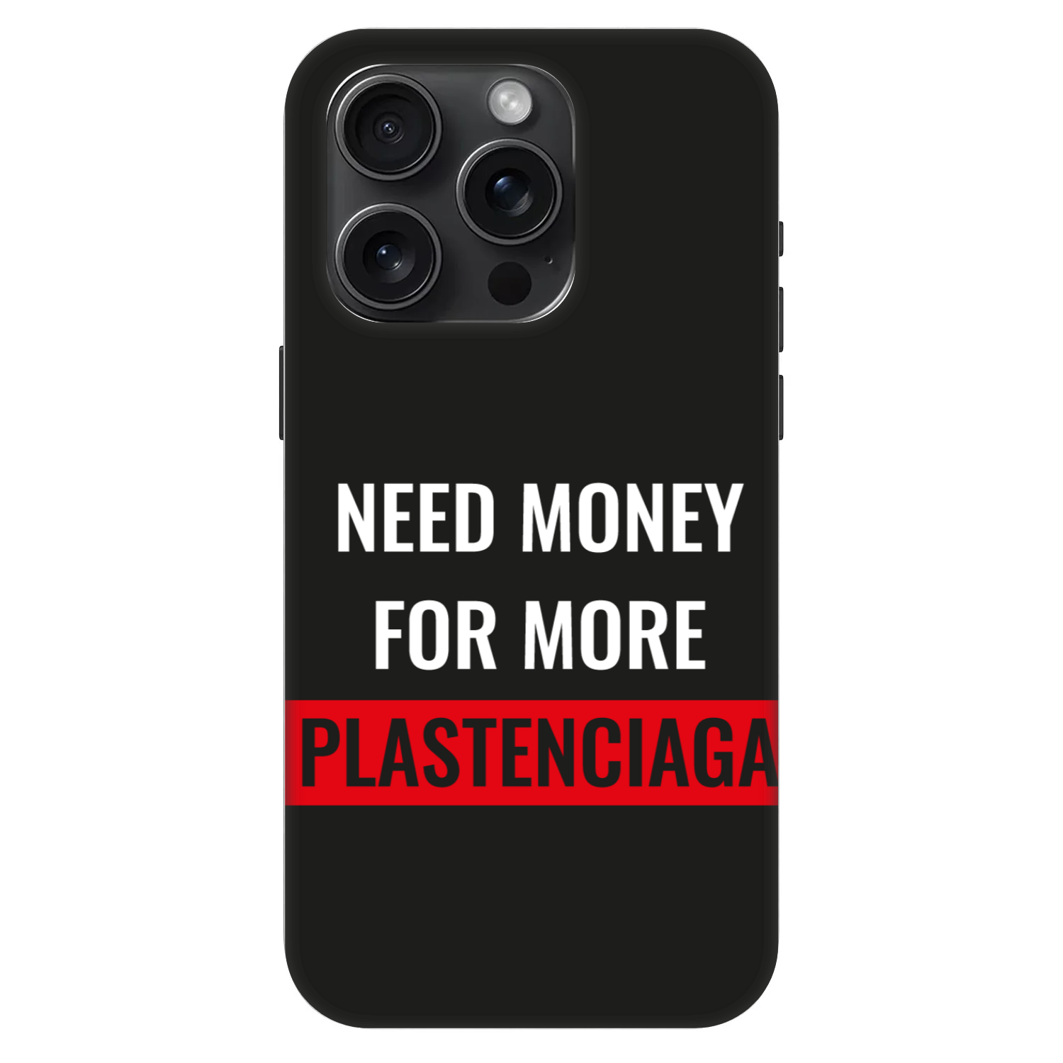 Picasee Fashion Case MagSafe na Apple iPhone 15 Pro - More PLASTENCIAGA