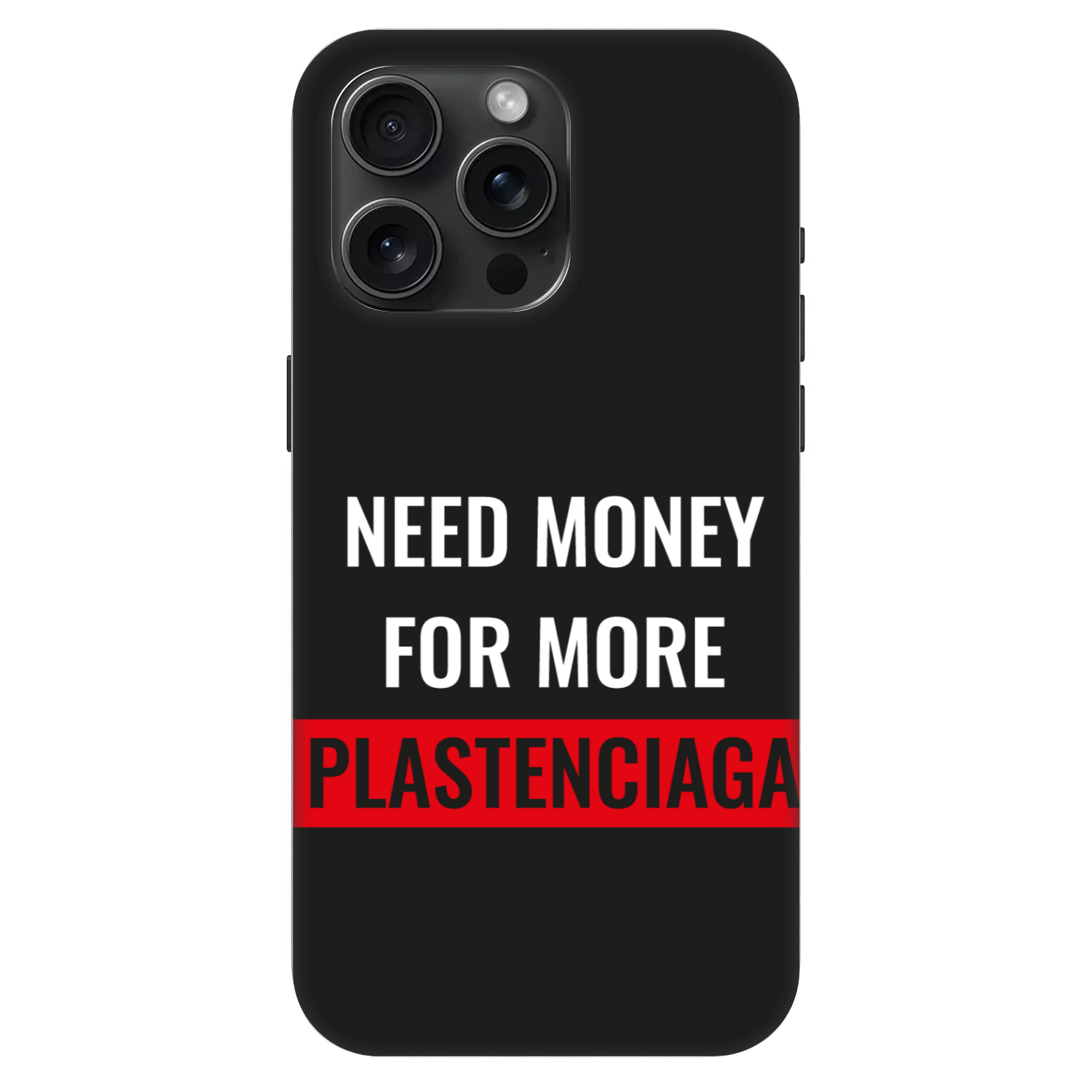 Picasee Fashion Case MagSafe na Apple iPhone 15 Pro Max - More PLASTENCIAGA