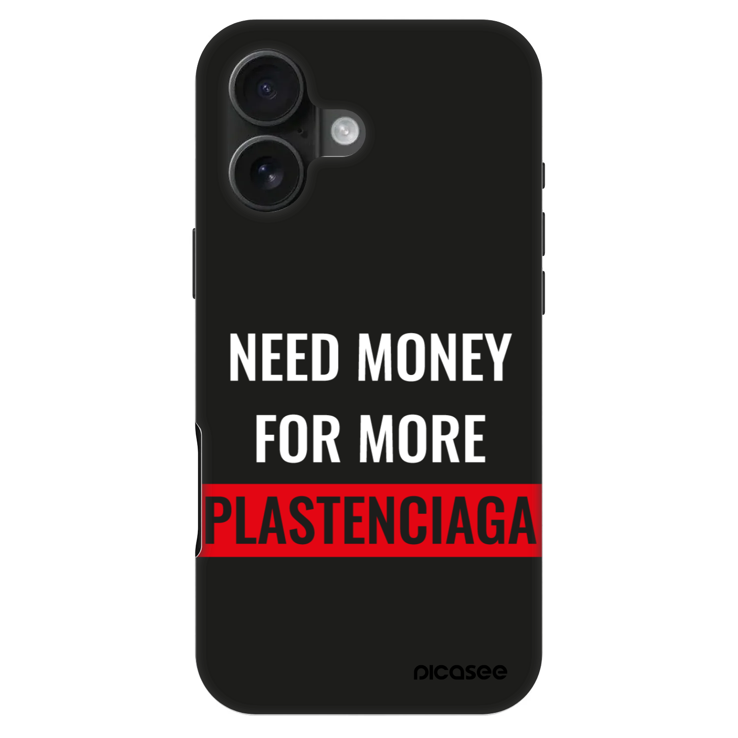 Picasee Fashion Case MagSafe na Apple iPhone 16 - More PLASTENCIAGA