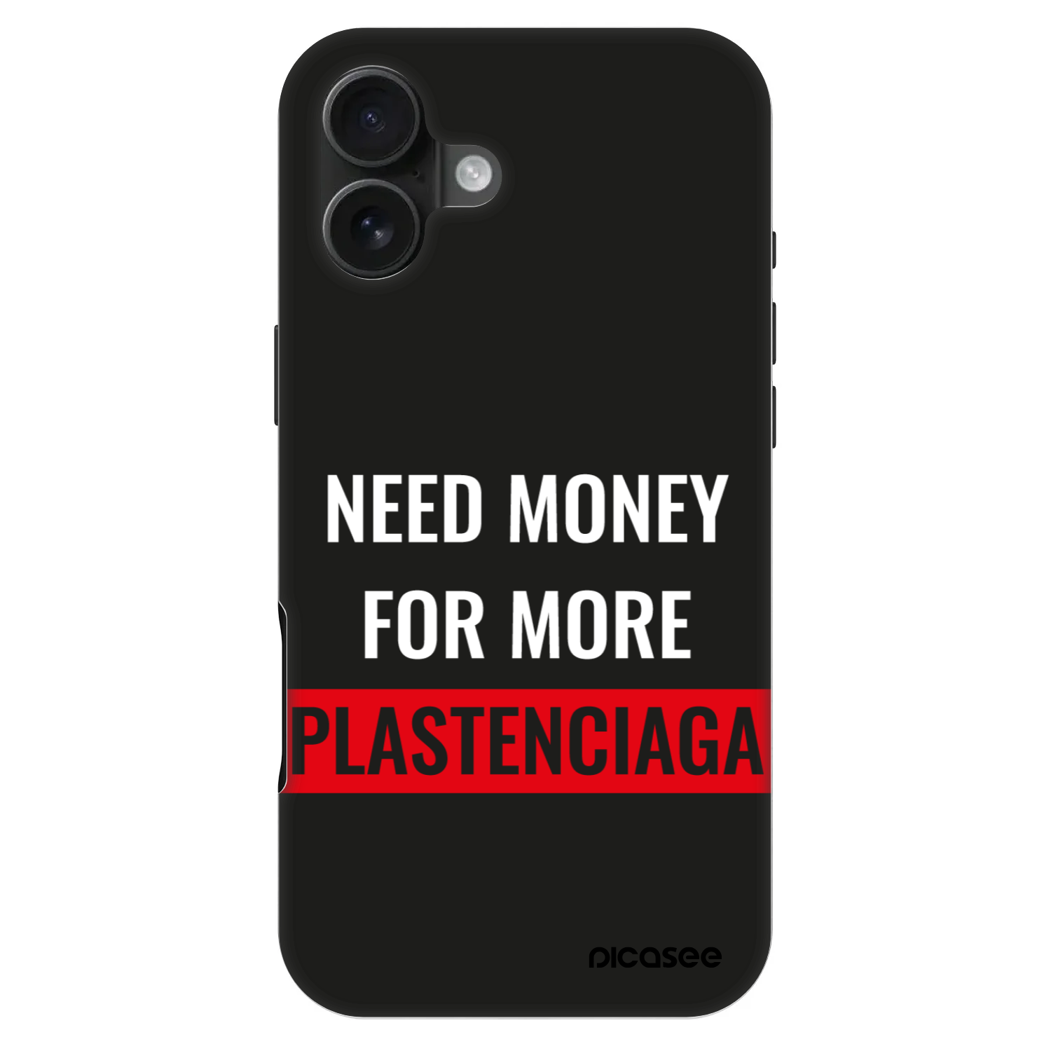 Picasee Fashion Case MagSafe na Apple iPhone 16 Plus - More PLASTENCIAGA