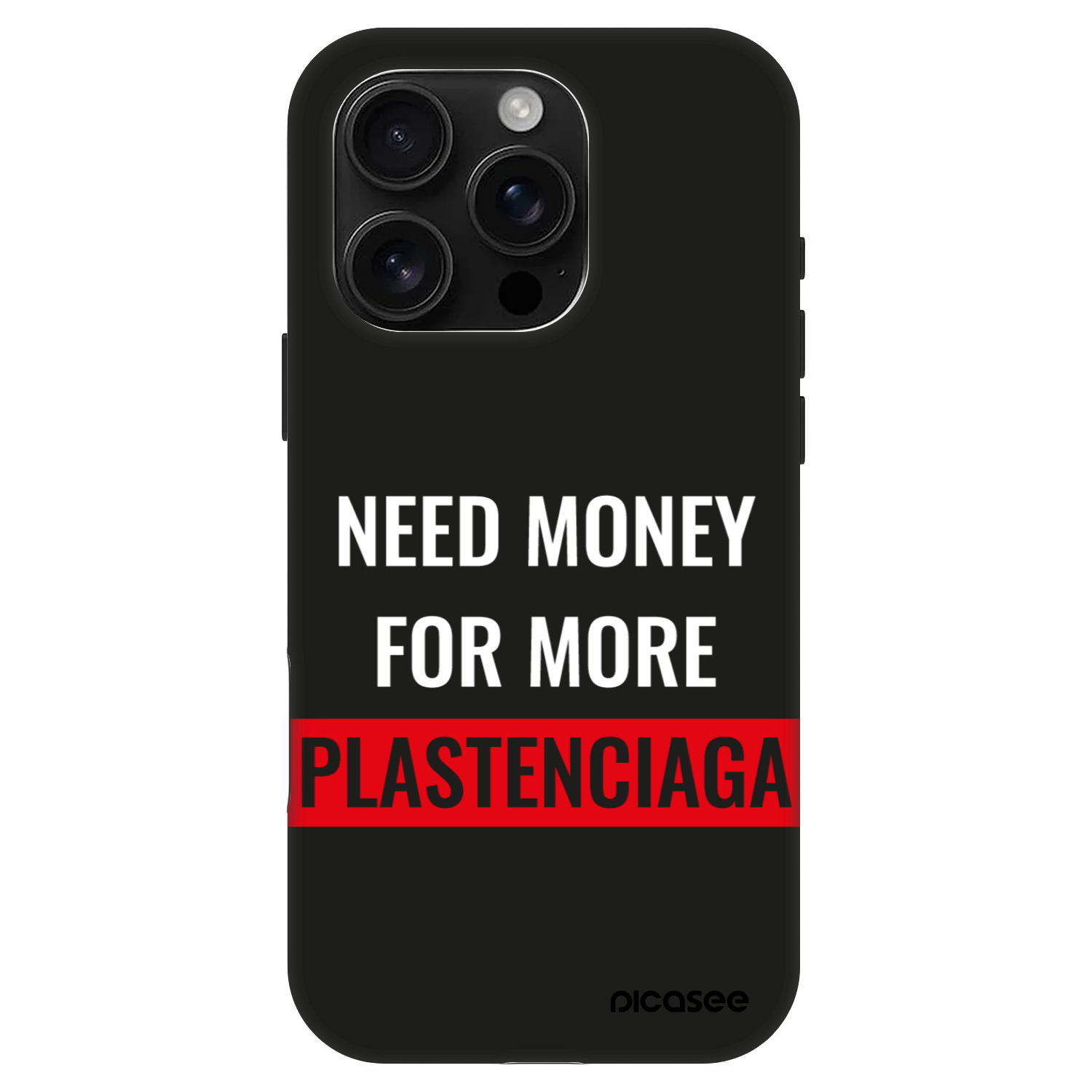 Picasee Fashion Case MagSafe na Apple iPhone 16 Pro - More PLASTENCIAGA
