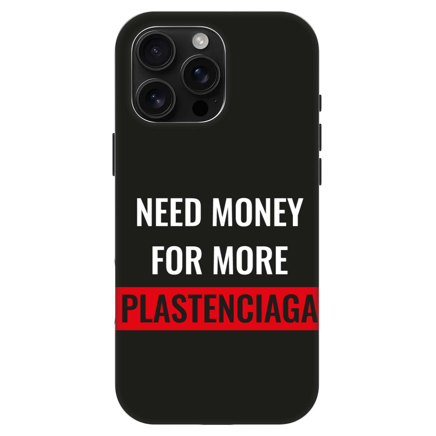 Picasee Fashion Case MagSafe na Apple iPhone 16 Pro Max - More PLASTENCIAGA