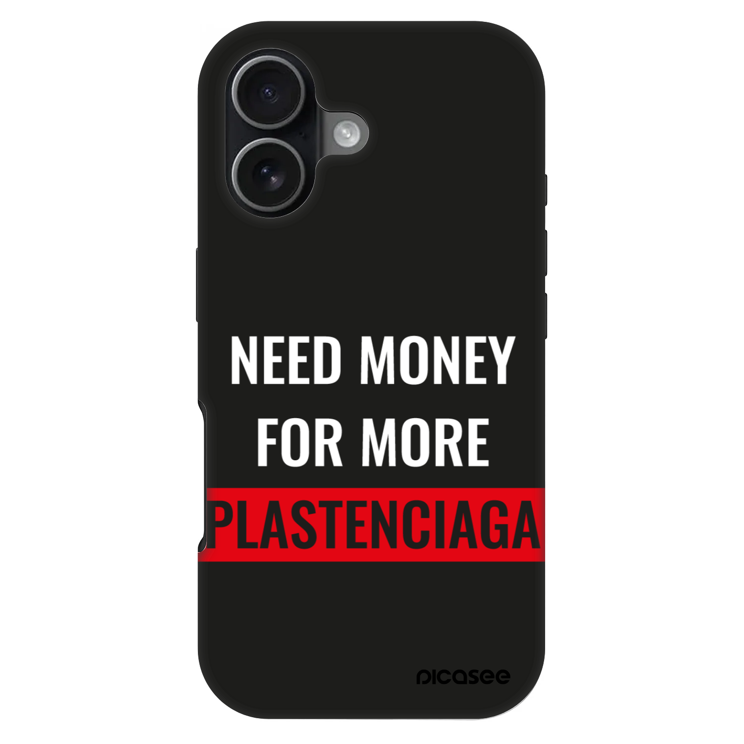 Picasee Fashion Case MagSafe na Apple iPhone 17 - More PLASTENCIAGA