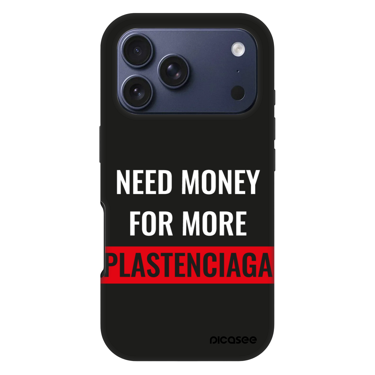 Picasee Fashion Case MagSafe na Apple iPhone 17 Pro - More PLASTENCIAGA