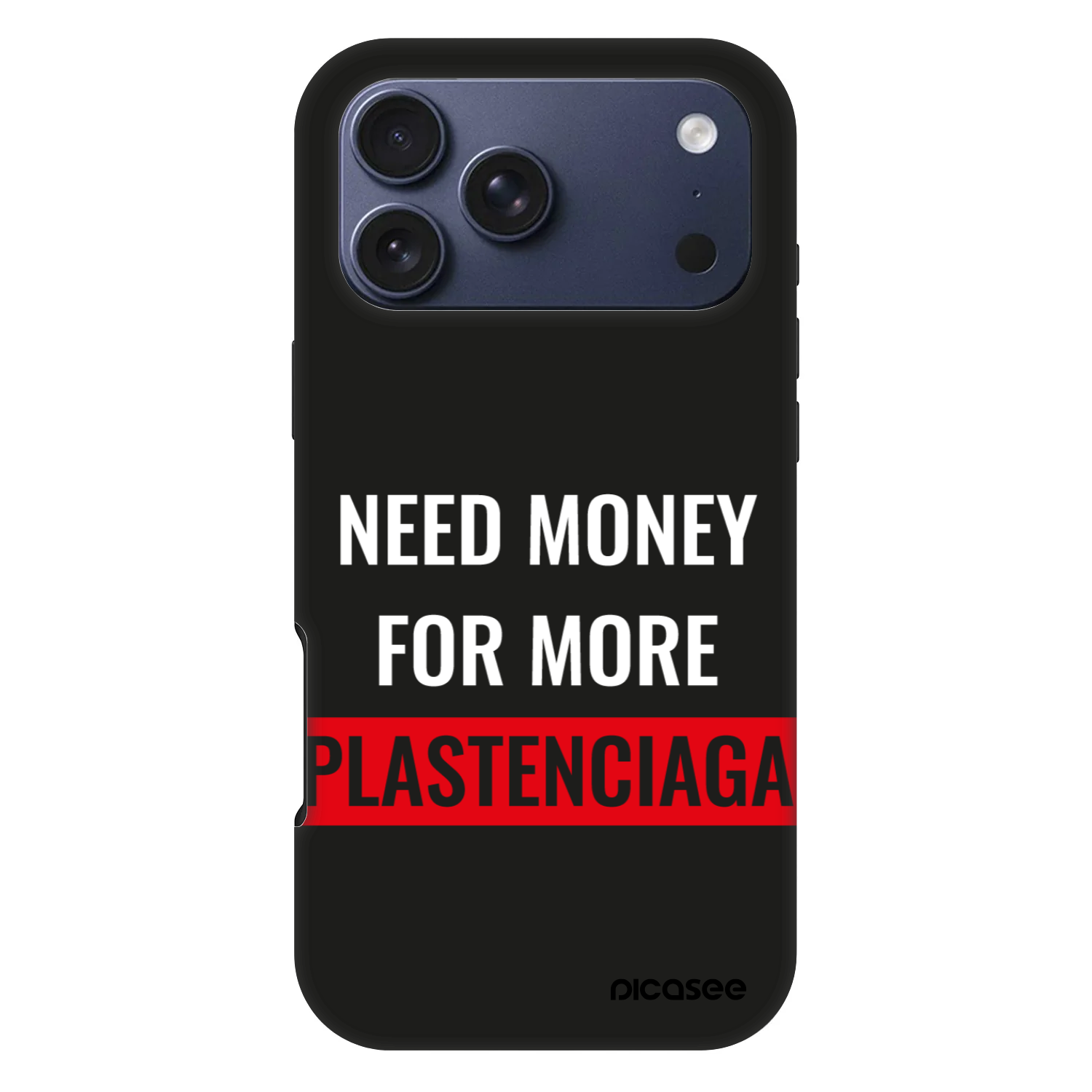 Picasee Fashion Case MagSafe na Apple iPhone 17 Pro Max - More PLASTENCIAGA