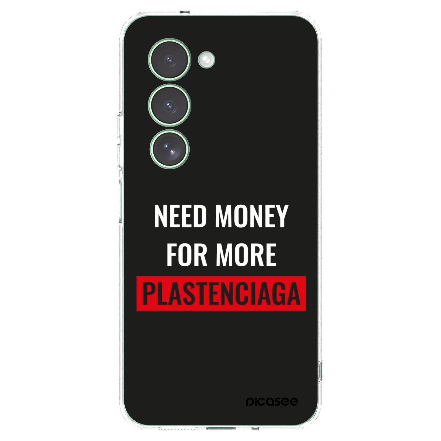 Picasee silikonowe przeźroczyste etui na Xiaomi Redmi 15 5G - More PLASTENCIAGA