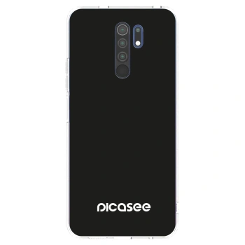 Picasee silikonowe przeźroczyste etui na Xiaomi Redmi 9 - Picasee