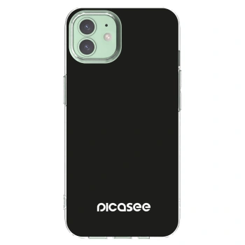 Picasee silikonowe przeźroczyste etui na Apple iPhone 12 - Picasee