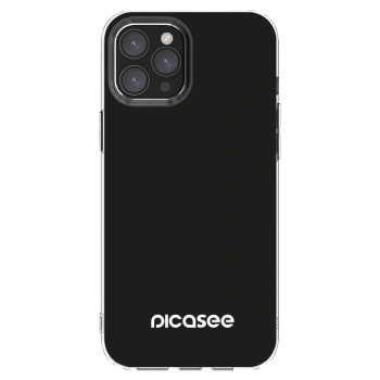 Picasee silikonowe przeźroczyste etui na Apple iPhone 12 Pro Max - Picasee