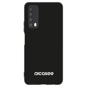 Picasee silikonowe czarne etui na Huawei P Smart 2021 - Picasee
