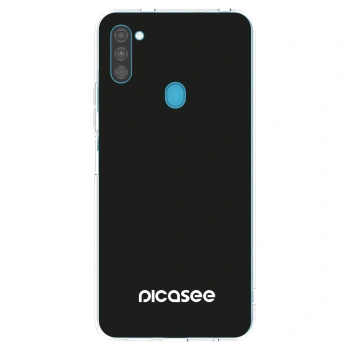 Picasee silikonowe przeźroczyste etui na Samsung Galaxy M11 - Picasee