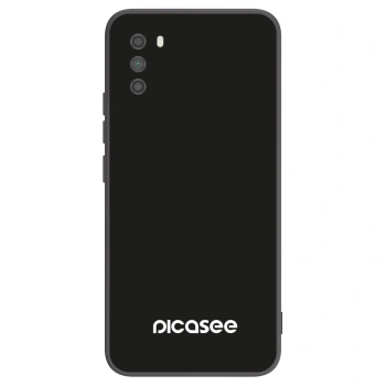 Picasee silikonowe czarne etui na Xiaomi Poco M3 - Picasee