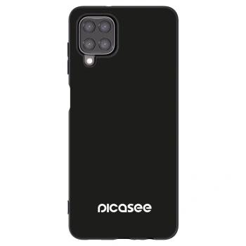 Picasee silikonowe czarne etui na Samsung Galaxy A12 A125F - Picasee