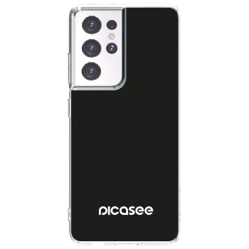Picasee silikonowe przeźroczyste etui na Samsung Galaxy S21 Ultra 5G G998B - Picasee