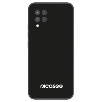 Picasee silikonowe czarne etui na Samsung Galaxy A42 A426B - Picasee