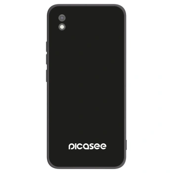 Picasee silikonowe czarne etui na Xiaomi Redmi 9AT - Picasee
