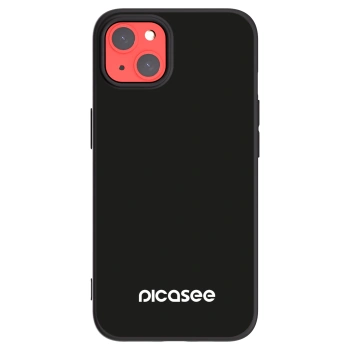Picasee silikonowe czarne etui na Apple iPhone 13 - Picasee