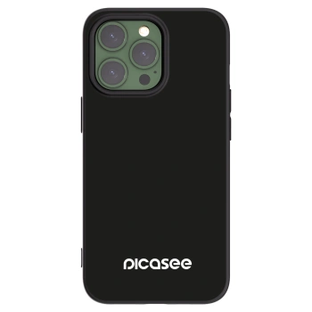 Picasee silikonowe czarne etui na Apple iPhone 13 Pro - Picasee