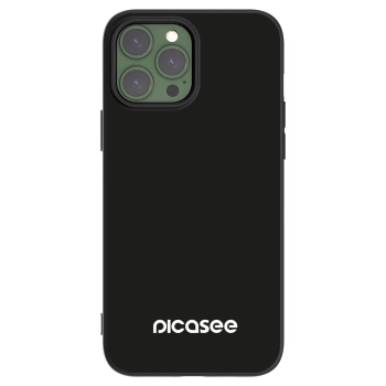 Picasee silikonowe czarne etui na Apple iPhone 13 Pro Max - Picasee
