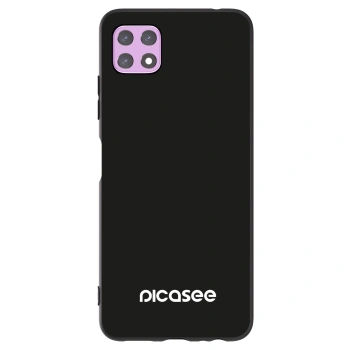 Picasee silikonowe czarne etui na Samsung Galaxy A22 A226B 5G - Picasee