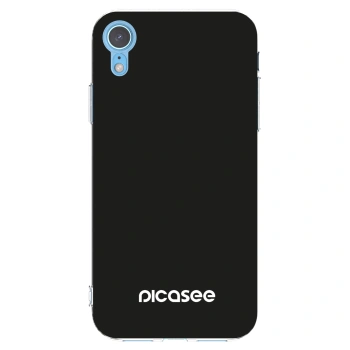 Picasee silikonowe przeźroczyste etui na Apple iPhone XR - Picasee