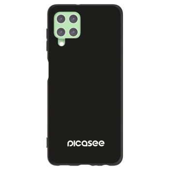 Picasee silikonowe czarne etui na Samsung Galaxy A22 A225F 4G - Picasee
