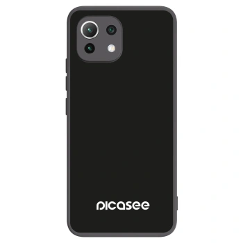 Picasee silikonowe czarne etui na Xiaomi 11 Lite 5G NE - Picasee