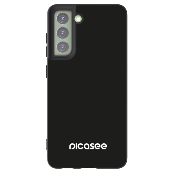 Picasee silikonowe czarne etui na Samsung Galaxy S21 FE 5G - Picasee
