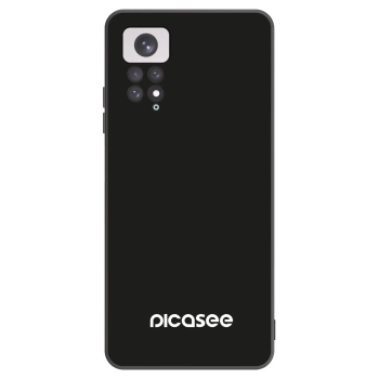 Picasee silikonowe czarne etui na Xiaomi Redmi Note 11 - Picasee