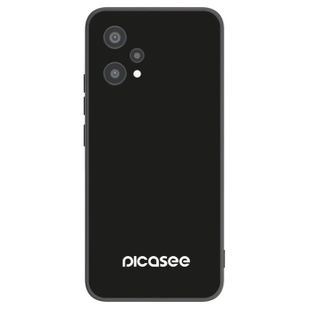 Picasee silikonowe czarne etui na Realme 9 Pro 5G - Picasee