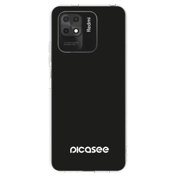 Picasee silikonowe przeźroczyste etui na Xiaomi Redmi 10C - Picasee