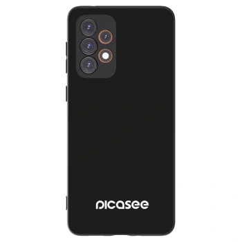 Picasee silikonowe czarne etui na Samsung Galaxy A33 5G A336 - Picasee
