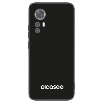 Picasee silikonowe czarne etui na Xiaomi 12X - Picasee