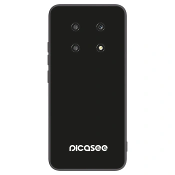 Picasee silikonowe czarne etui na Honor Magic4 Lite 5G - Picasee