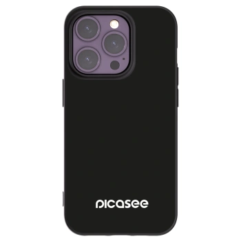 Picasee silikonowe czarne etui na Apple iPhone 14 Pro - Picasee