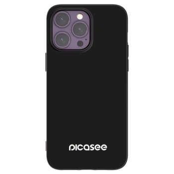 Picasee silikonowe czarne etui na Apple iPhone 14 Pro Max - Picasee