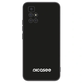 Picasee silikonowe czarne etui na Xiaomi Redmi 10 (2022) - Picasee