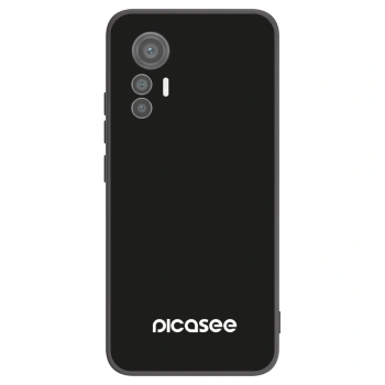 Picasee silikonowe czarne etui na Xiaomi 12 Lite - Picasee
