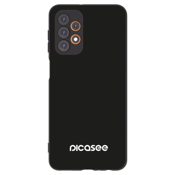 Picasee silikonowe czarne etui na Samsung Galaxy A23 A235F 4G - Picasee