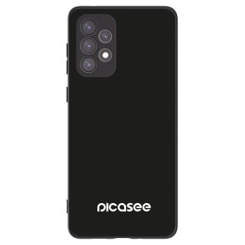 Picasee silikonowe czarne etui na Samsung Galaxy A73 5G - Picasee