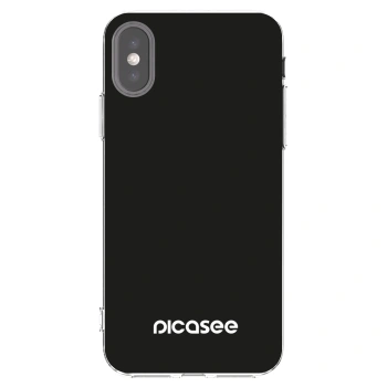 Picasee silikonowe przeźroczyste etui na Apple iPhone X/XS - Picasee