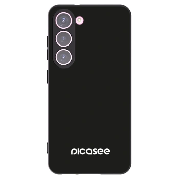 Picasee silikonowe czarne etui na Samsung Galaxy S23 5G - Picasee