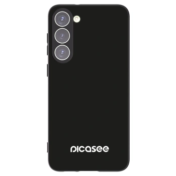 Picasee silikonowe czarne etui na Samsung Galaxy S23+ 5G - Picasee