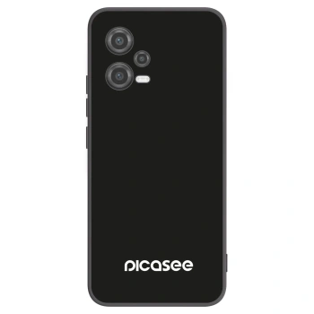 Picasee silikonowe czarne etui na Xiaomi Poco X5 - Picasee