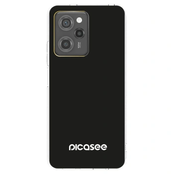 Picasee silikonowe czarne etui na Xiaomi Poco X5 Pro - Picasee