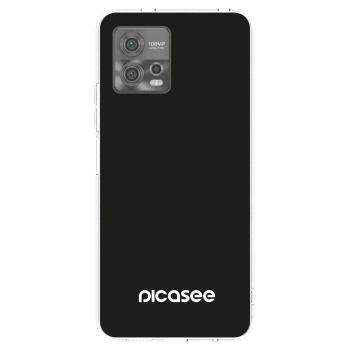 Picasee silikonowe przeźroczyste etui na Motorola Moto G72 - Picasee