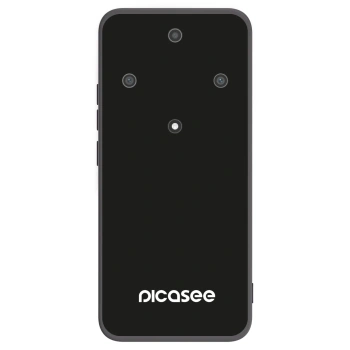 Picasee silikonowe czarne etui na Honor Magic5 Lite 5G - Picasee