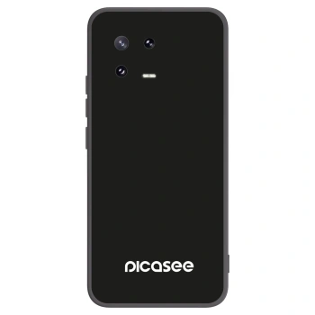 Picasee silikonowe czarne etui na Xiaomi 13 Pro - Picasee