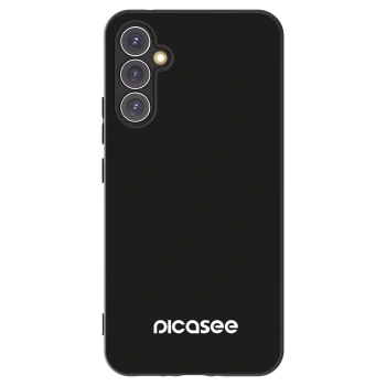 Picasee silikonowe czarne etui na Samsung Galaxy A34 5G A346B - Picasee